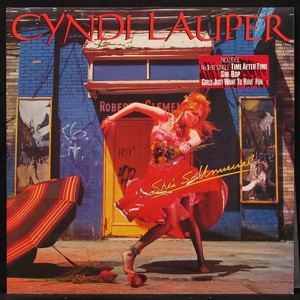 LP Cyndi Lauper — She's So Unusual фото